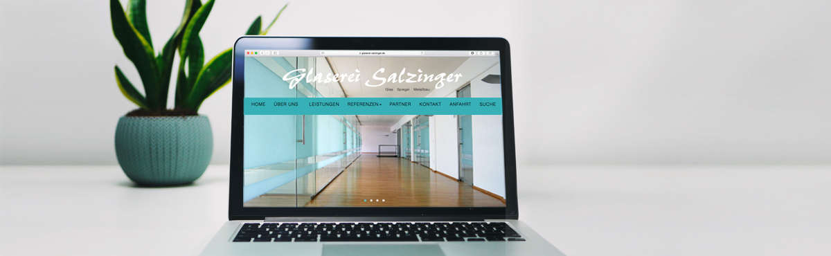 Website Glaserei Salzinger