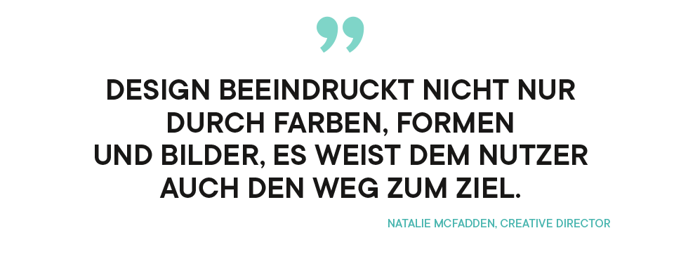 Zitat von Natalie McFadden – Creative Director bei den ISARNAUTEN